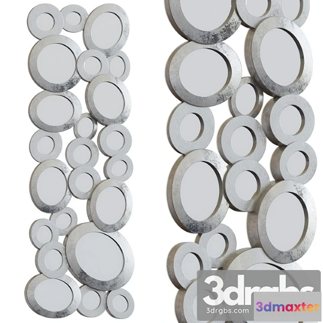 927866 - Panel rings with mirrors