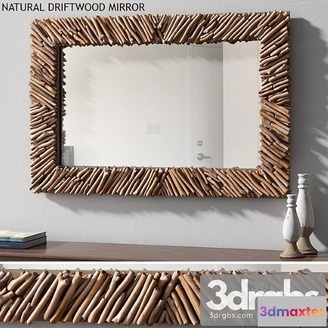 927882 - Pottery Barn Natural Driftwood Mirror