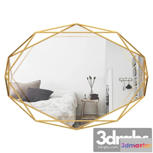 927886 - Prisma wall mounted mirror umb3159