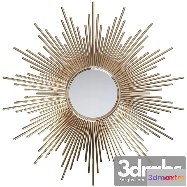 927950 - Soledad la redoute sun shaped mirror