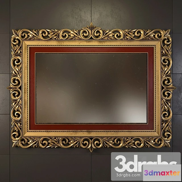 927974 - The mirror in carved frame