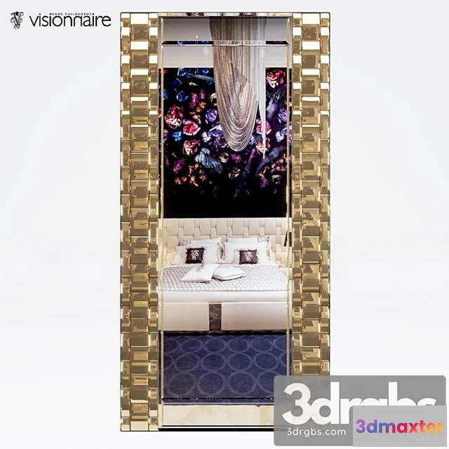 927990 - Visionnaire Perkins Mirror