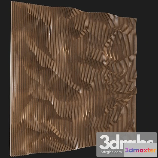1021190 - 3d wood panel papper