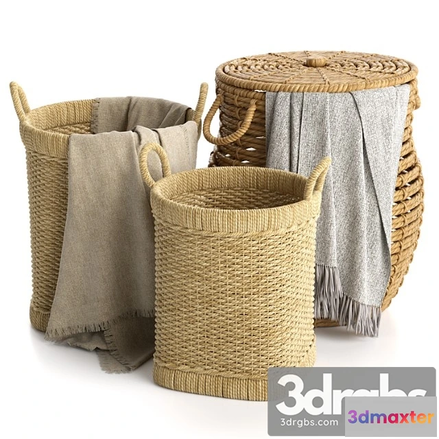 1021200 - Adairs natural baskets