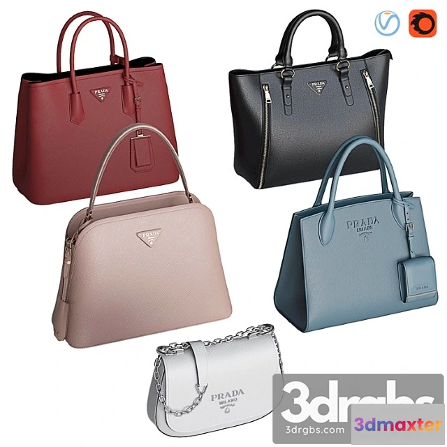 1021238 - Bag set 9. prada collection 2