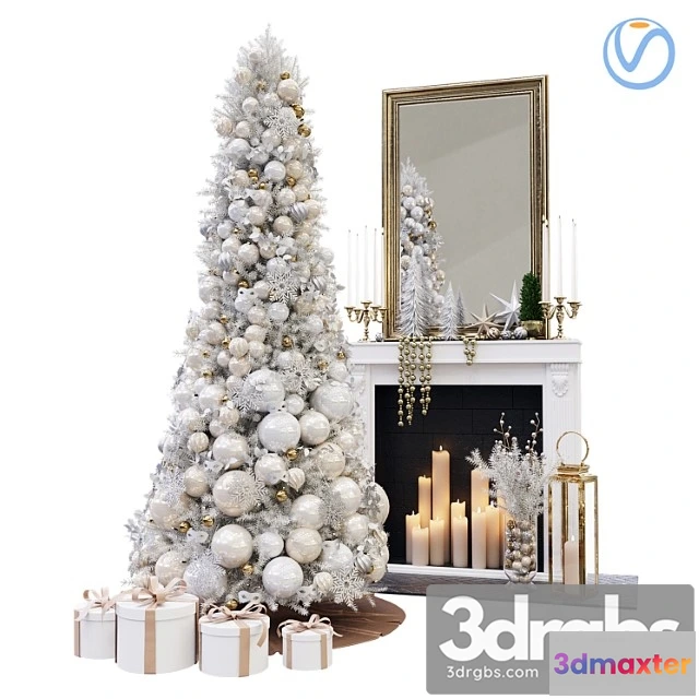1021344 - Christmas decorative set sk 2 (vray)