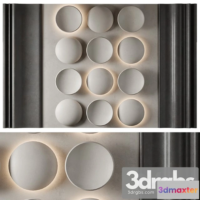 1021366 - Circle wall panel