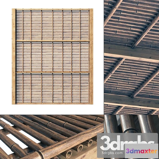 1021386 - decor from bamboo branches number 22