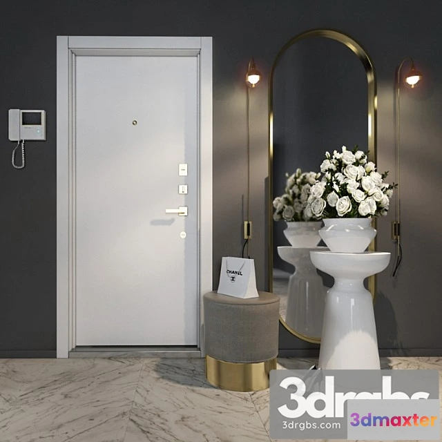 1021444 - Decorative set in the hallway 1