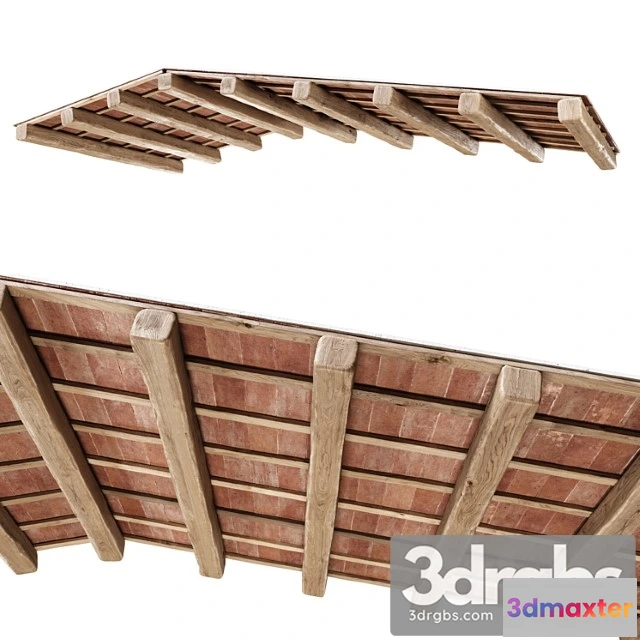 1021644 - gable wooden ceiling