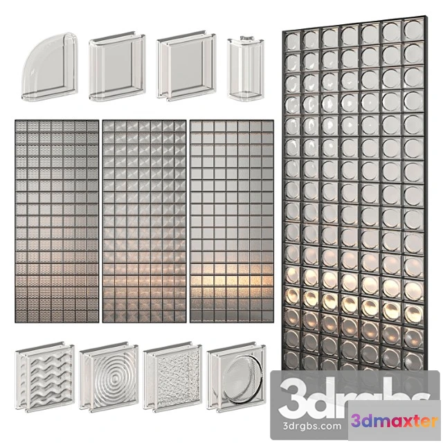 1021656 - Glass block wall 02 - No.3