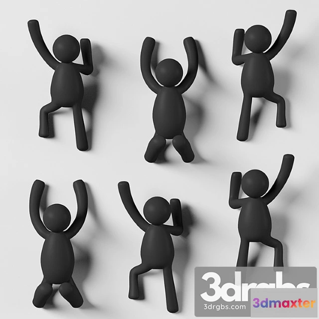 1021784 - Hooks wall hangers buddy