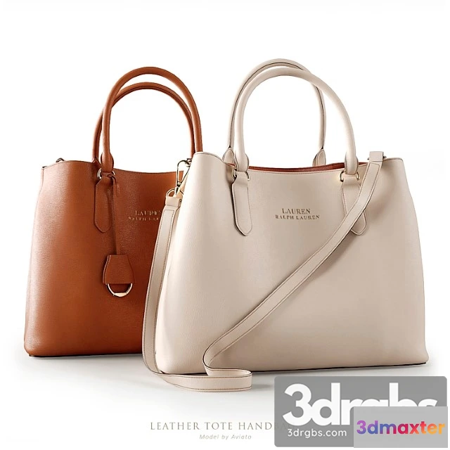 1021836 - Leather tote handbag
