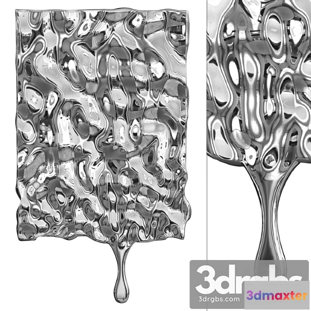 1021876 - Melting wall art sculpture