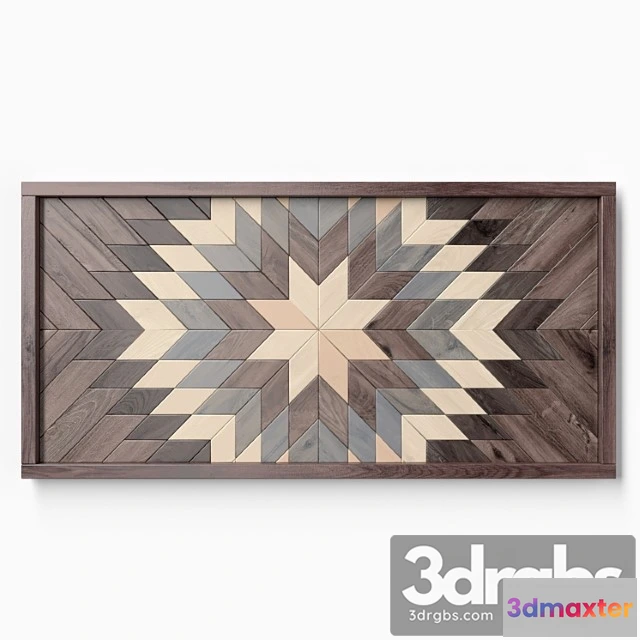 1022006 - Reclaimed wood wall art