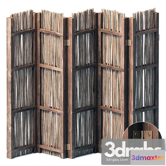 1022032 - Screen branch crooked decor n3