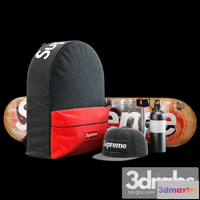 1022088 - Supreme decorative set (black)
