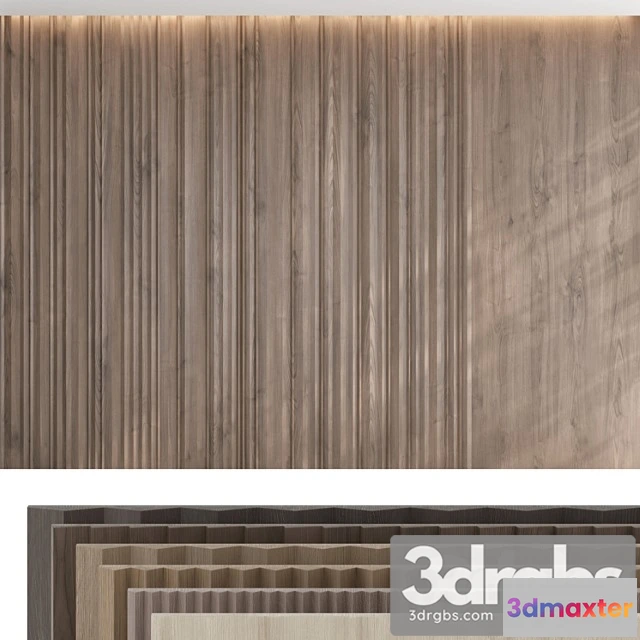 1022296 - Wood panel set v05