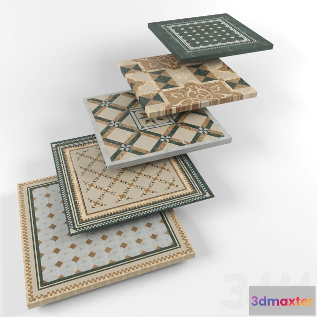 1071296 - 5 classic floor tile - 204853