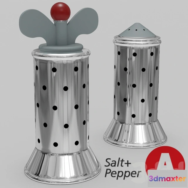 1071912 - Alessi Salt castor + Pepper mill - 205469