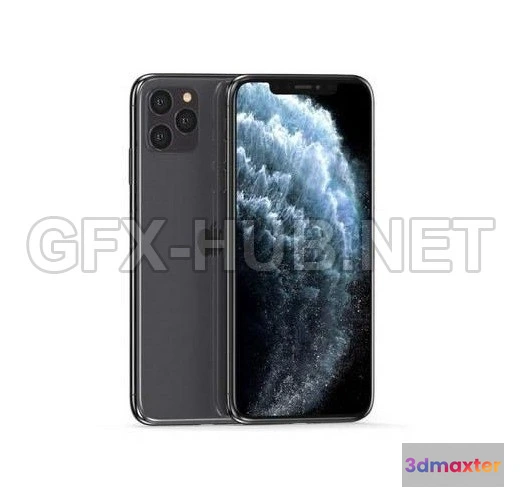 1072384 - Apple iPhone 11 Pro 3D Model - 205941