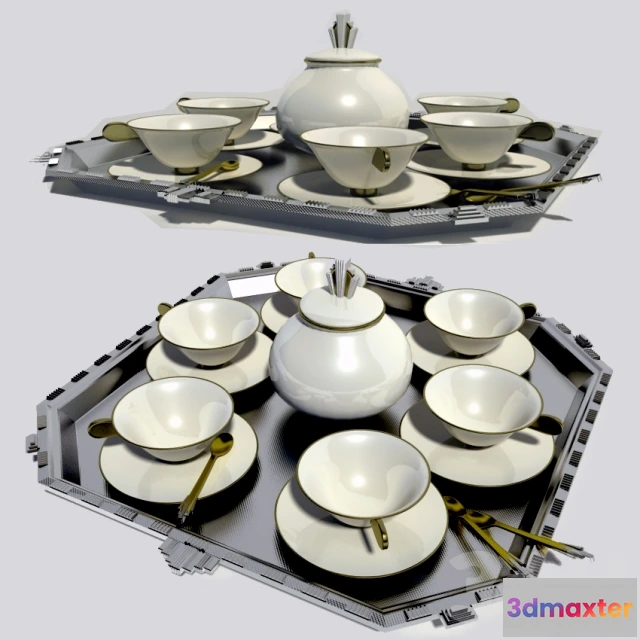 1072786 - Art deco coffee set - 206343