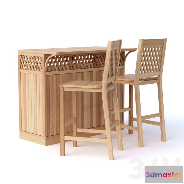 1073086 - Atherton Trellis Bar - 206643