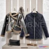 1073158 - Autumn Clothes 3d model - 206715