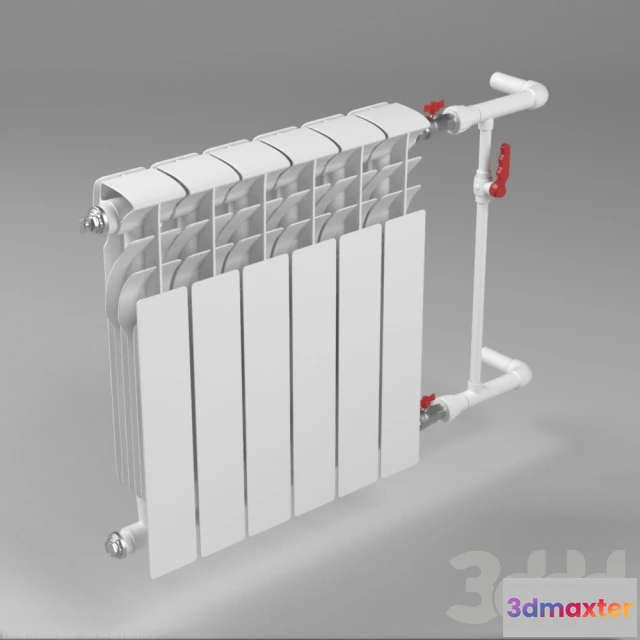 1074670 - Bimetallic heating radiator - 208227