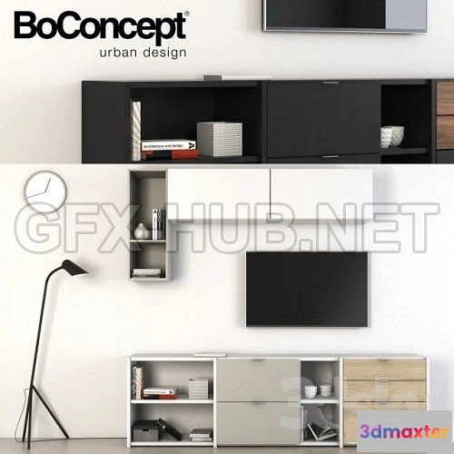 1074954 - Boconcept Copenhagen Lugano 3D Model - 208511