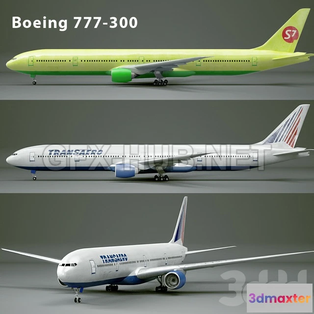 1074998 - Boeing 777-300 - 208555