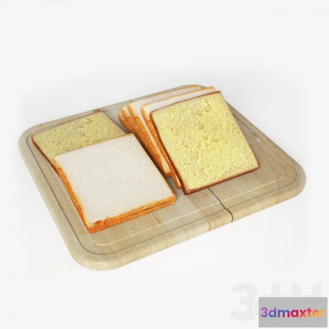 1075350 - Bread 3D model - 208907