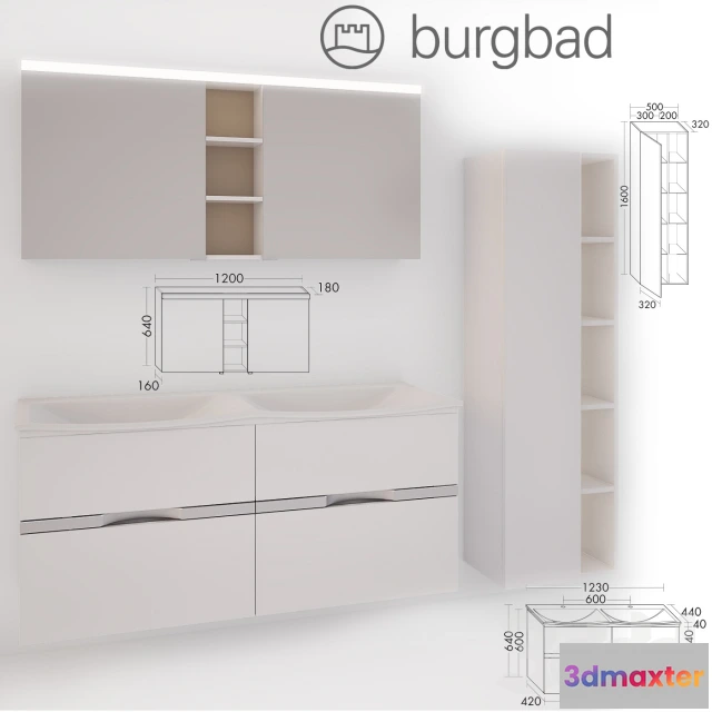 1075534 - Burgbad коллеция Orell - 209091