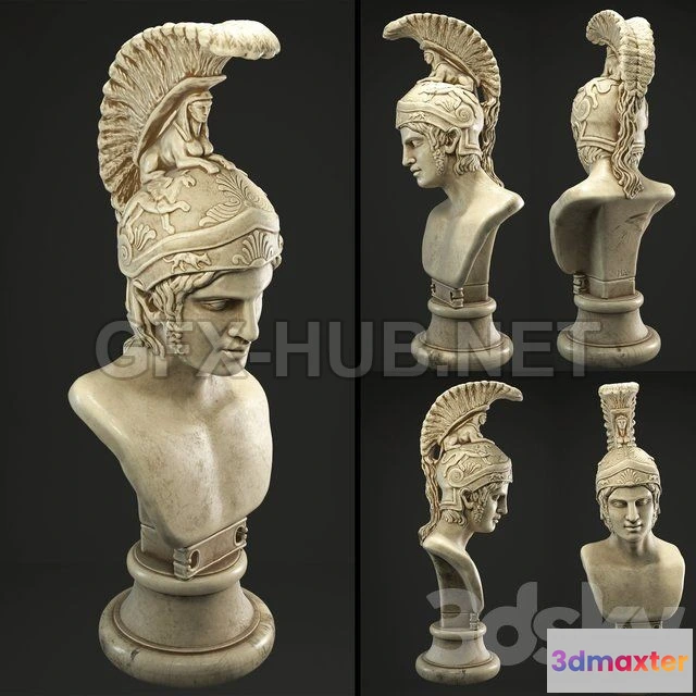 1075558 - Bust Ares sculpture - 209115