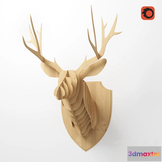 1075868 - Cardboard deer - 209425
