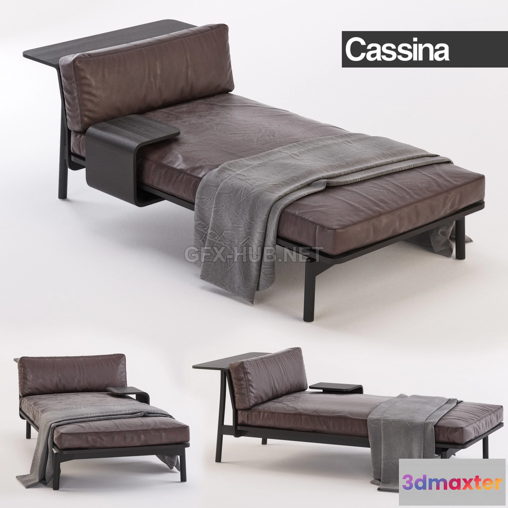 1076086 - Cassina 288 10 Sled 3D Model - 209643