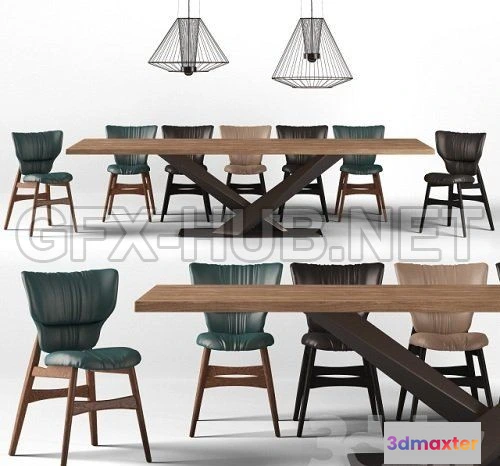 1076216 - Cattelan italia dinning set - 209773
