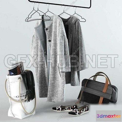 1077318 - Clothes and apparel 3d model - 210875