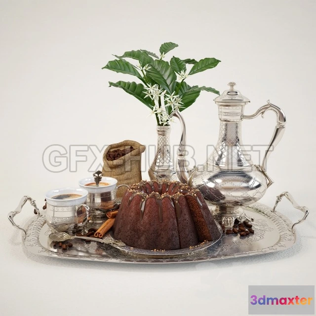 1077502 - Coffee with chocolate cake - 211059