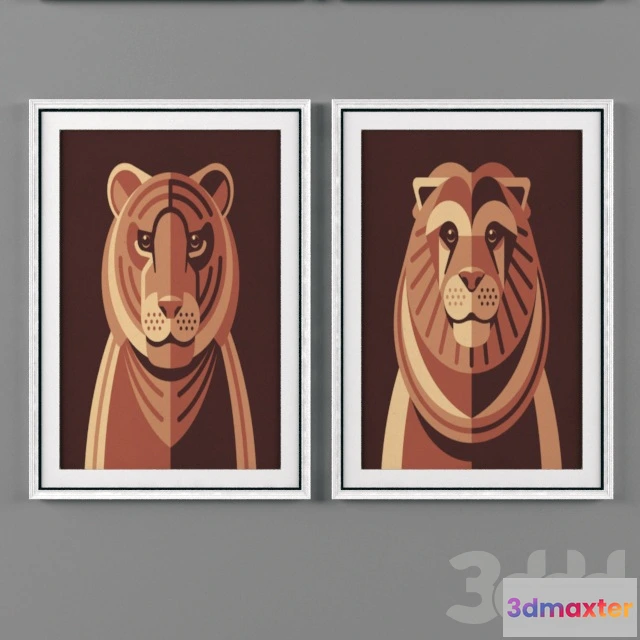 1077522 - Collection Frames Animals - 211079