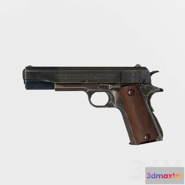 1077582 - colt 1911 low poly - 211139