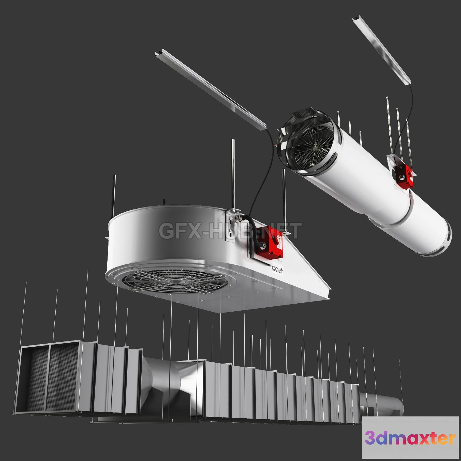 1077588 - Colt ventilation systems for car parks 3D model - 211145