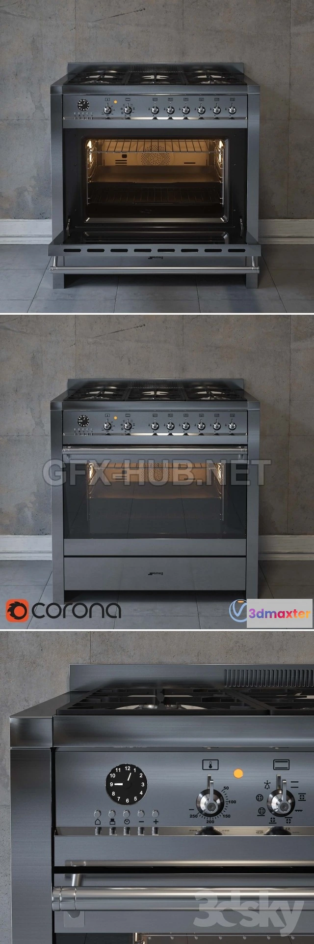 1077770 - Cooking centers SmegCS19A-7 - 211327