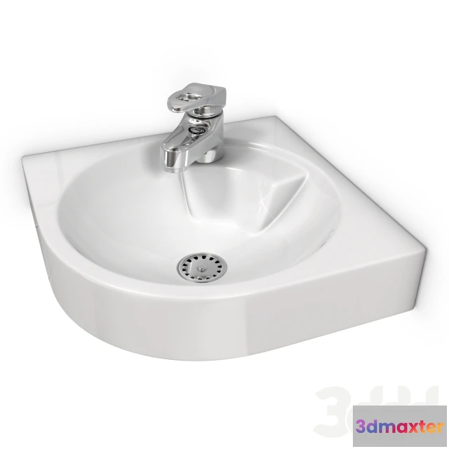1077830 - Corner washbasin 044845 - 211387