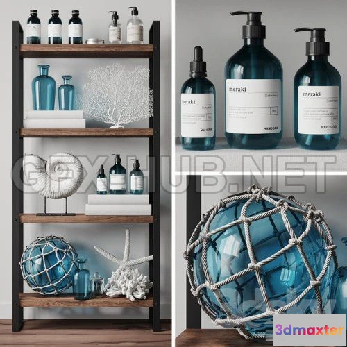 1077862 - Cosmetic set Meraki 3D model - 211419