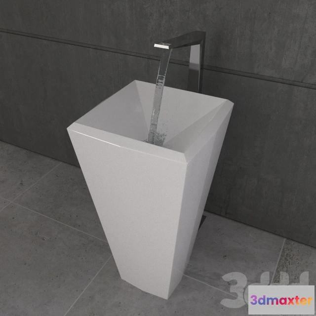 1078002 - Crystal Lavabo freestanding - 211559