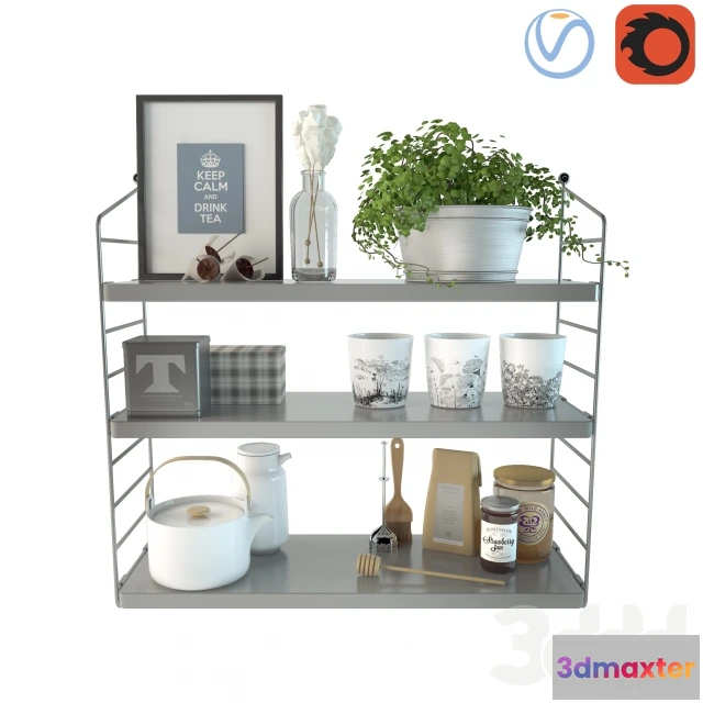 1078474 - Decor Set with Tea - 212031