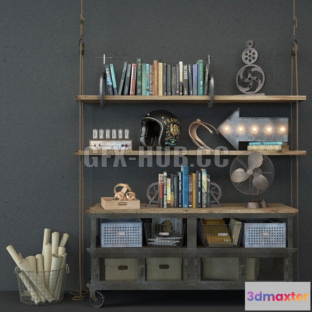 1078656 - Decorative set loft 2 - 212213