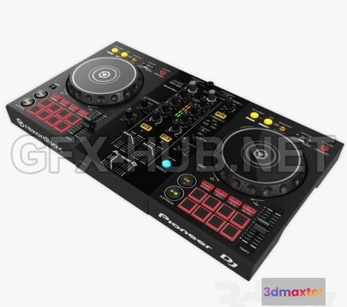 1079268 - DJ Controller DDJ-400 (max 20112014fbxobj) 3d model - 212825