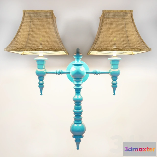 1079474 - Double Rachel SconceCap Ferrat Bleu - 213031